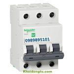 Aptomat Schneider Easy 9 loại 3 pha 10A / 4.5kA